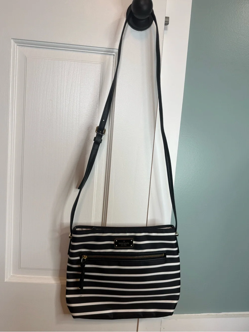 Kate Spade Striped Crossbody Purse